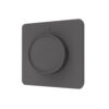 Black smart fan dimmer
